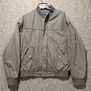 La Paz Catalina Vtg 90s Lightweight Bomber Derby Jackets mens M gray chore barn